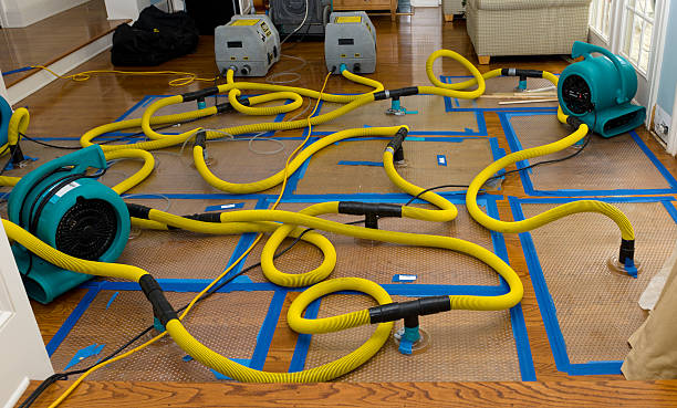 Professional Crawl Space Water Removal technician working in Washington, ME